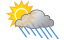 Deels zonnig met buien